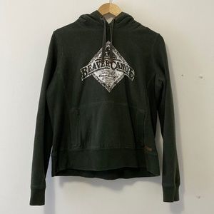 Women’s Roots Beaver Canoe Hoodie (L)